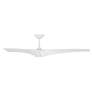 3_72" Modern Forms Zephyr Matte White LED Smart Ceiling Fan more views