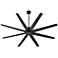 72" Oxygen Fleet Black Outdoor Large Ceiling Fan with Remote