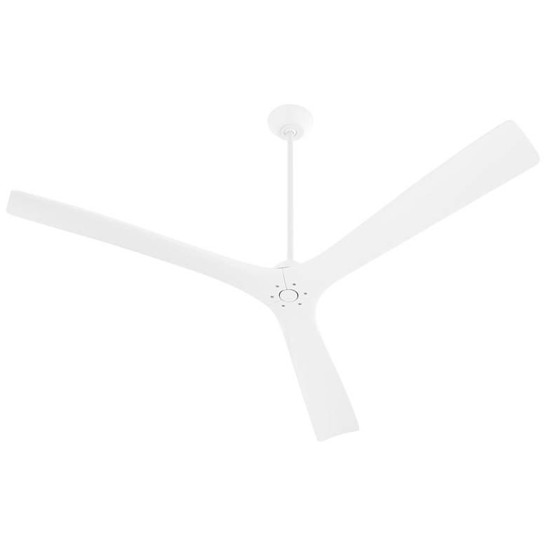Image 1 72" Oxygen Mecca White Damp Rated Smart Ceiling Fan