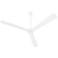 72" Oxygen Mecca White Damp Rated Smart Ceiling Fan