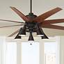 1_72" Predator English Bronze Retro LED Ceiling Fan