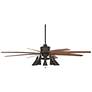 6_72" Predator English Bronze Retro LED Ceiling Fan more views