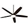 72" Quorum Vector Bronze Indoor LED Ceiling Fan with Wall Control