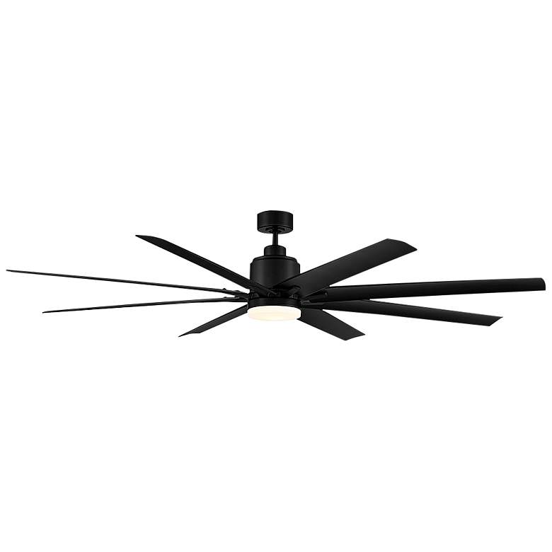 Image 1 72" Savoy House Gavin Matte Black LED Ceiling Fan