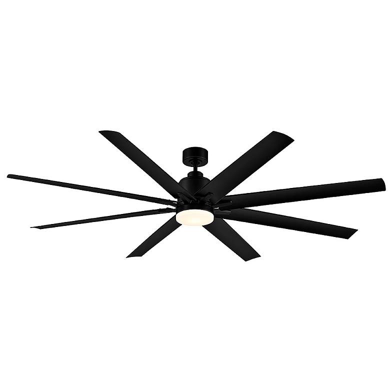 Image 4 72" Savoy House Gavin Matte Black LED Ceiling Fan more views