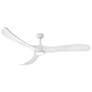 1_72" Swell Illuminated Matte White LED Smart Ceiling Fan