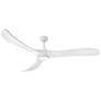 2_72" Swell Illuminated Matte White LED Smart Ceiling Fan more views
