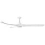 5_72" Swell Illuminated Matte White LED Smart Ceiling Fan more views