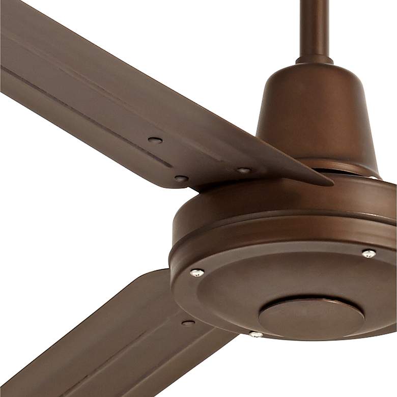 Image 3 72" Turbina XL™ Oil-Rubbed Bronze Large Ceiling Fan with Remote more views