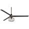 72" Turbina XL Oil-Rubbed Bronze LED Large Ceiling Fan with Remote