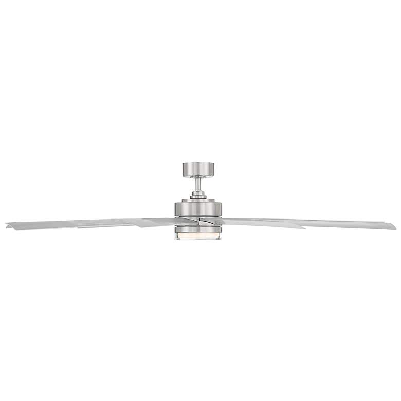 Image 7 72" Wynd XL Stainless Steel LED Smart Ceiling Fan more views