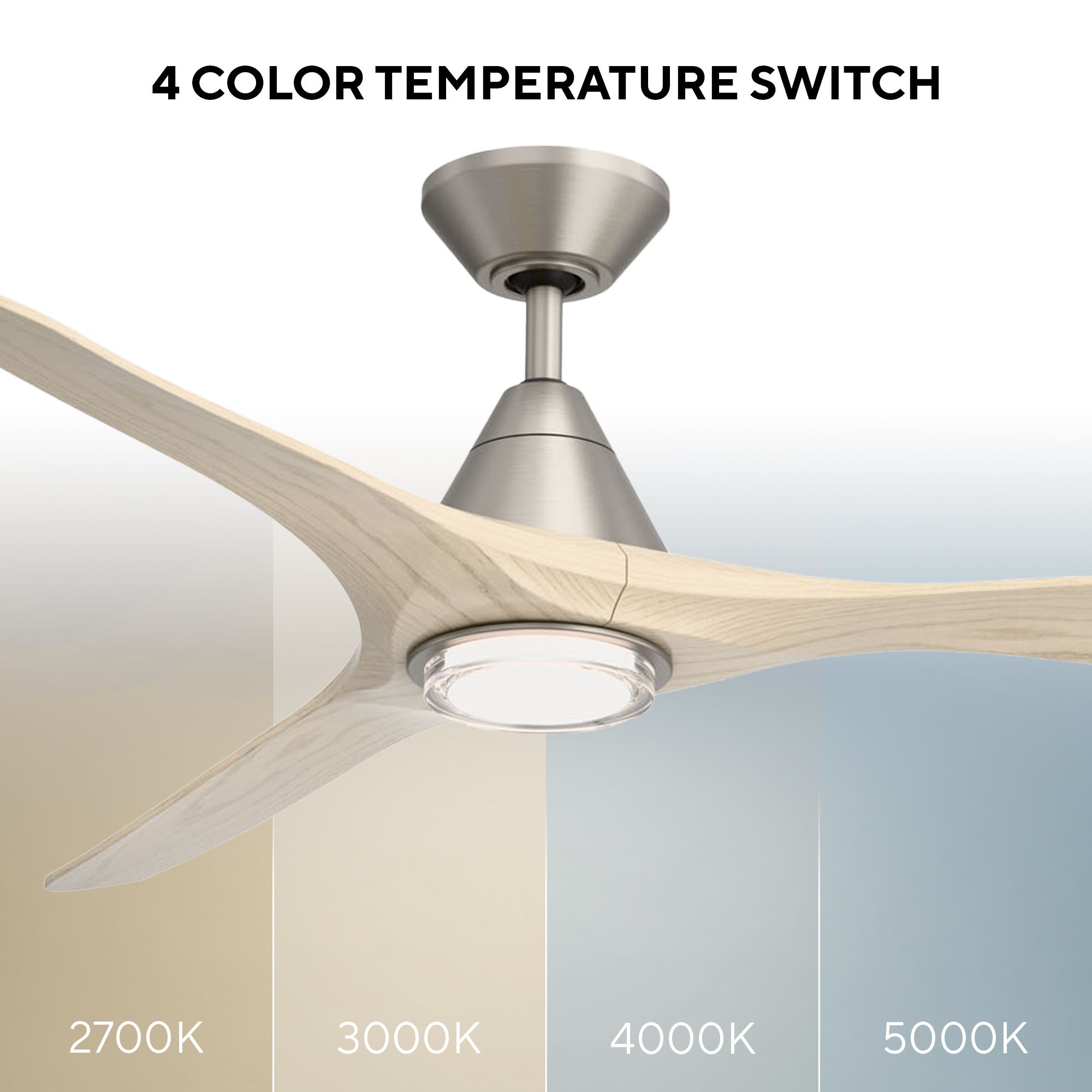 Image 5 72" Modern Forms Carve Soft Brass 4CCT L more views