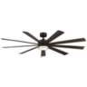 72" Modern Forms Wynd XL Bronze LED Smart Indoor/Outdoor Ceiling Fan