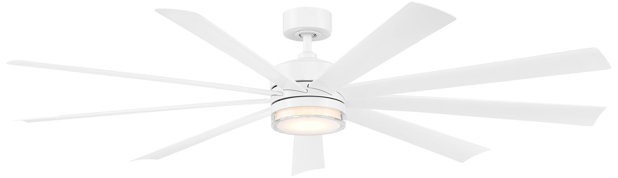 72" Modern Forms Wynd XL Steel Wet Location LED Smart Ceiling Fan ...