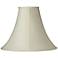 72131 - Cream Shantung Soft Bell Lamp Shade