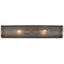 72R27 - Bronze Sconce with Metal Perforated Shade