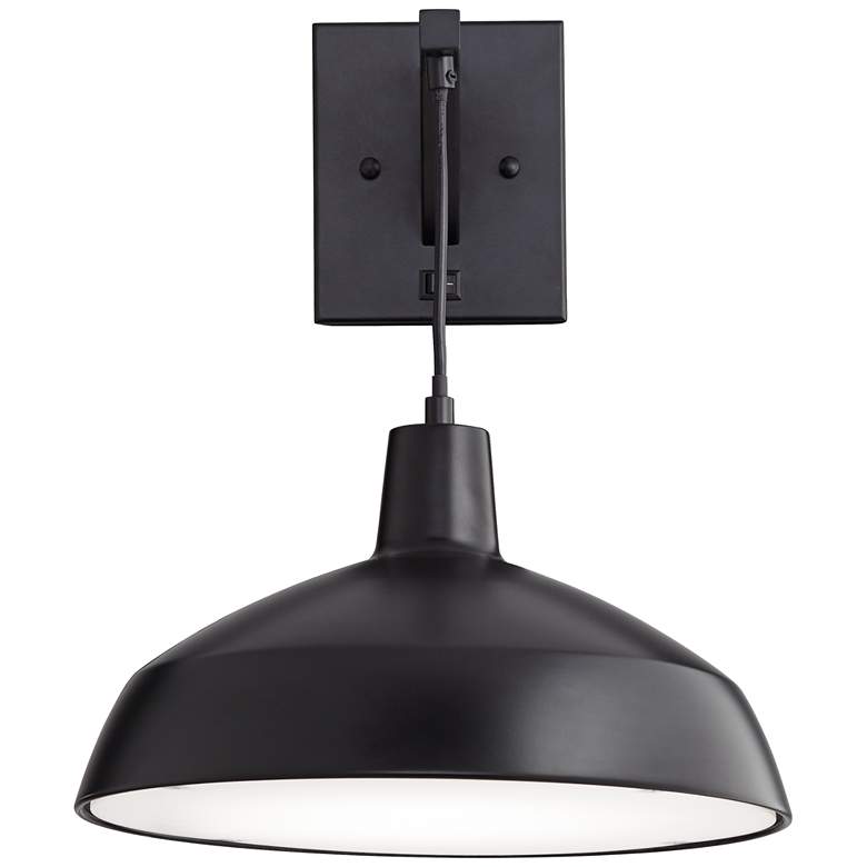 Image 2 72V68 - Black Headboard Pendant with On/Off Rocker Switch more views