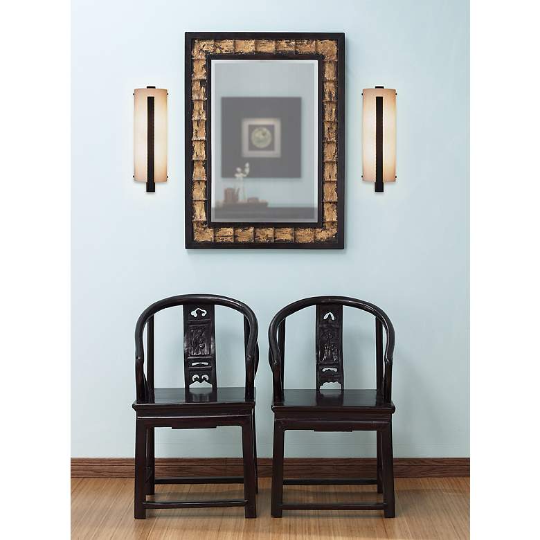 Image 1 Hubbardton Forge Impressions 23 1/4" High Wall Sconce in scene