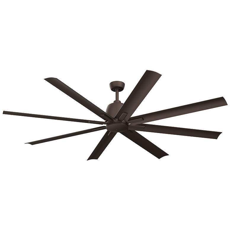 Image 3 75" Kichler Breda Outdoor Satin Bronze Large Ceiling Fan with Remote