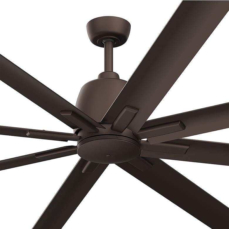 Image 4 75 inch Kichler Breda Outdoor Satin Bronze Large Ceiling Fan with Remote more views