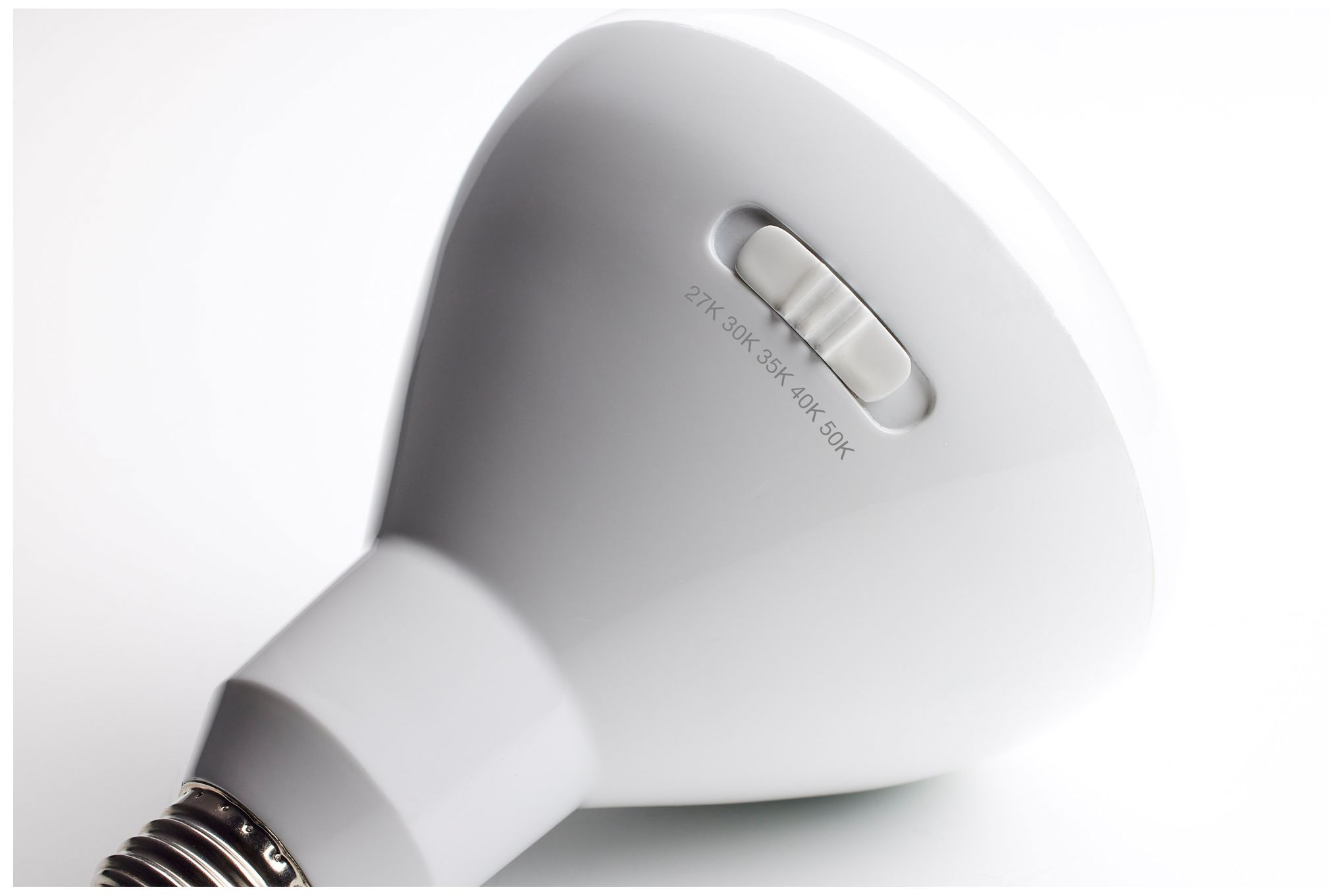 Image 2 75 Watt Equivalent 13W LED Dimmable BR40 Medium Base bulb by Satco more views