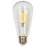 75 Watt Equivalent Clear 8 Watt LED Dimmable Edison Bulb by Tesler