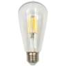 75 Watt Equivalent Clear 8 Watt LED Dimmable Edison Bulb