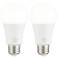 75 Watt Equivalent Frosted 11W LED Dimmable Standard 2-Pack