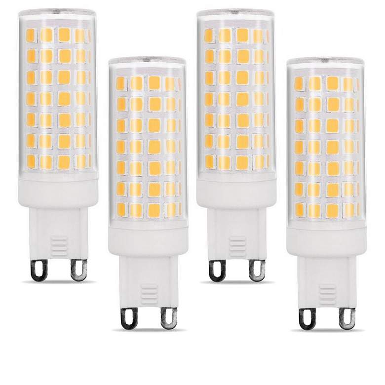 Image 1 75 Watt Equivalent Tesler 6 Watt LED Dimmable G9 Base Bulb 4 Pack