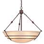 75550 - Frosted Champagne Glass Pendant Light