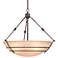 75550 - Frosted Champagne Glass Pendant Light