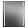 75G16 - ADA LED Lighted Mirror 36x42"H with 2 Sides Frosted