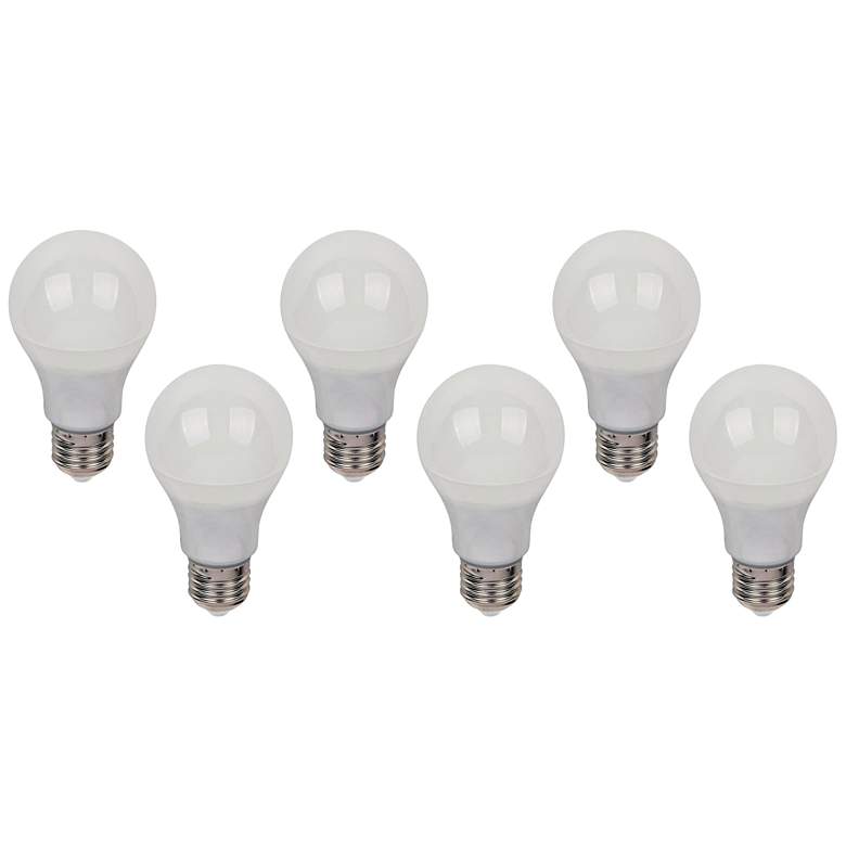 Image 1 75W Equivalent 11W LED Dimmable Standard Bulb 6-Pack