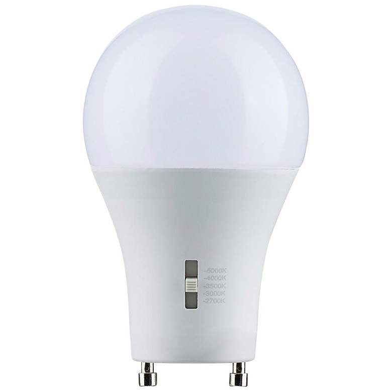 Image 1 75W Equivalent 12W GU24 Bi-Pin Base Color Selectable LED Bulb by Satco