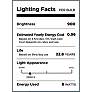 Thumbnail2 of 75W Equivalent Amber 8W LED Dimmable Standard ST21 4-Pack more views
