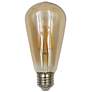 75W Equivalent Amber 8W LED Dimmable Standard ST21 4-Pack