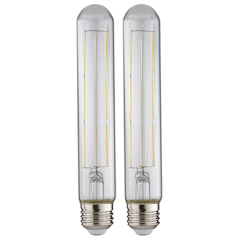 Image 1 75W Equivalent Clear 10W LED Dimmable Standard T30 2-Pack
