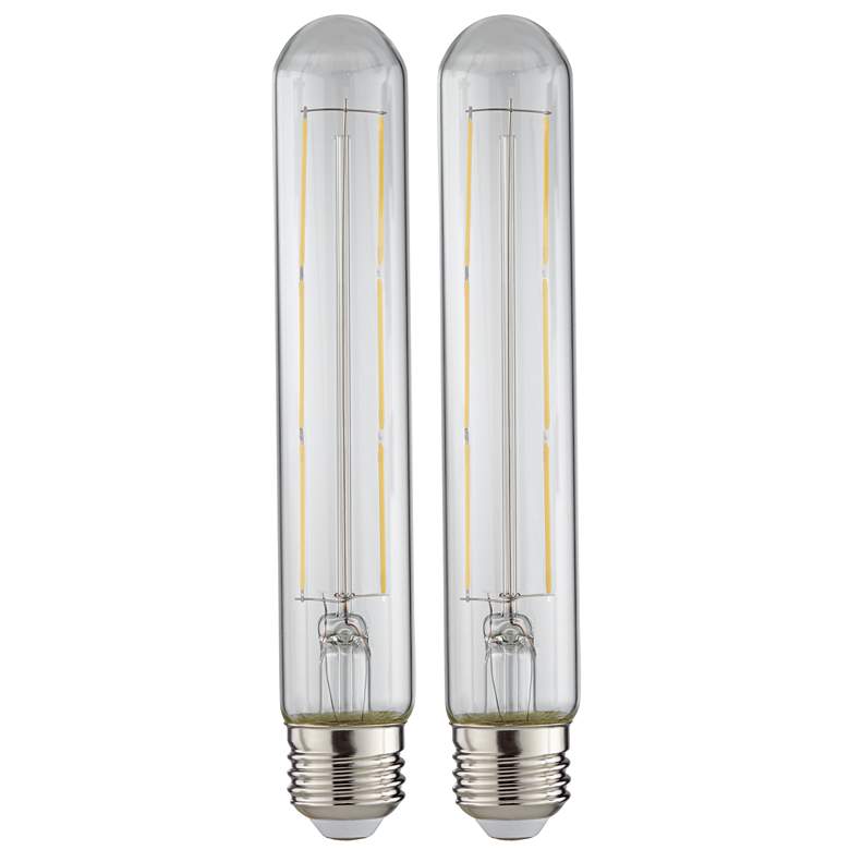 Image 1 75W Equivalent Clear 10W LED Dimmable Standard T30 2-Pack