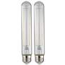75W Equivalent Clear 10W LED Dimmable Standard T30 2-Pack
