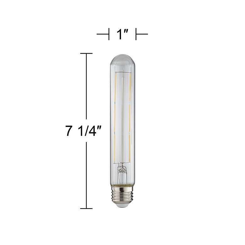 Image 4 75W Equivalent Clear 10W LED Dimmable Standard T30 4-Pack more views
