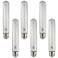 75W Equivalent Clear 10W LED Dimmable Standard T30 6-Pack