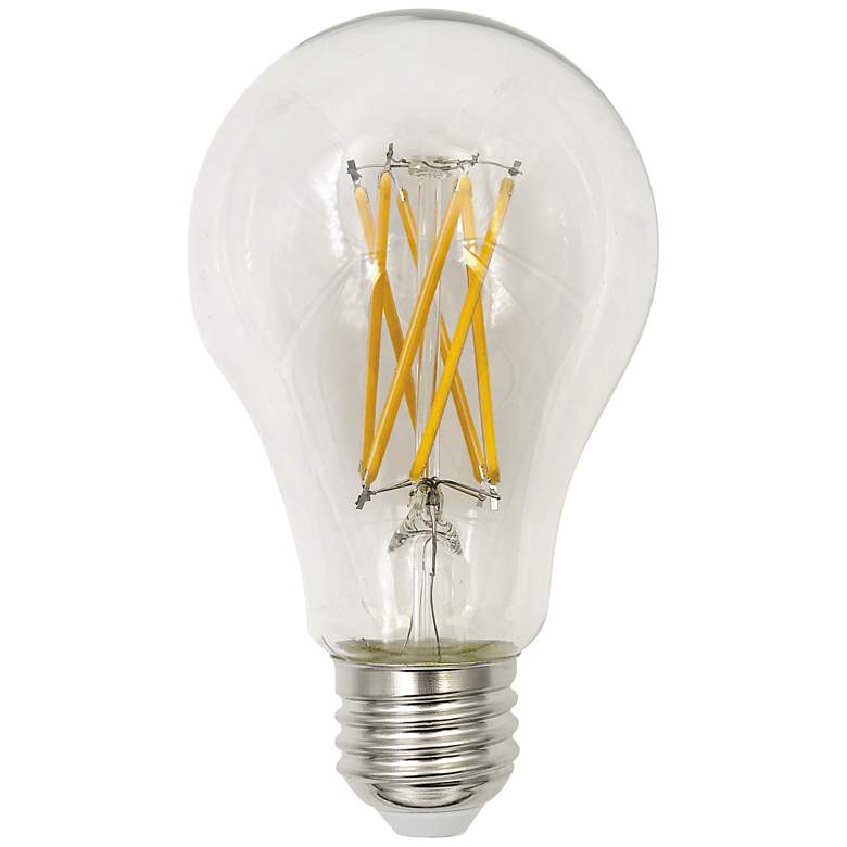 Image 2 75W Equivalent Clear 8W LED Dimmable Filament A21 4-Pack more views