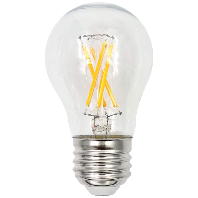 Image 1 75W Equivalent Clear 8W LED Dimmable Standard A15 Bulb