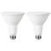 75W Equivalent Frosted 10W PAR30 JA-8 LED Dimmable 2-Pack
