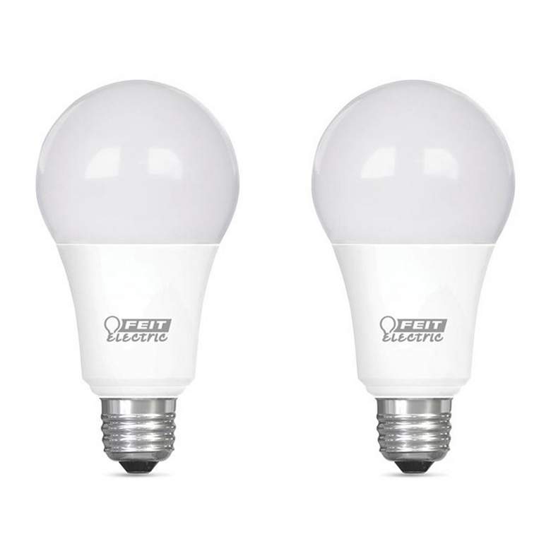 75W Equivalent Frosted 12W LED Dimmable Standard 2-Pack