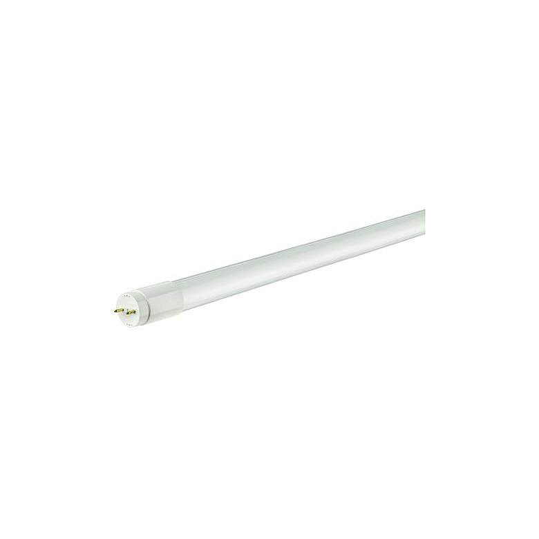 Image 1 75W Equivalent Frosted 9W LED Non-Dimmable Bi-Pin T8 Bulb
