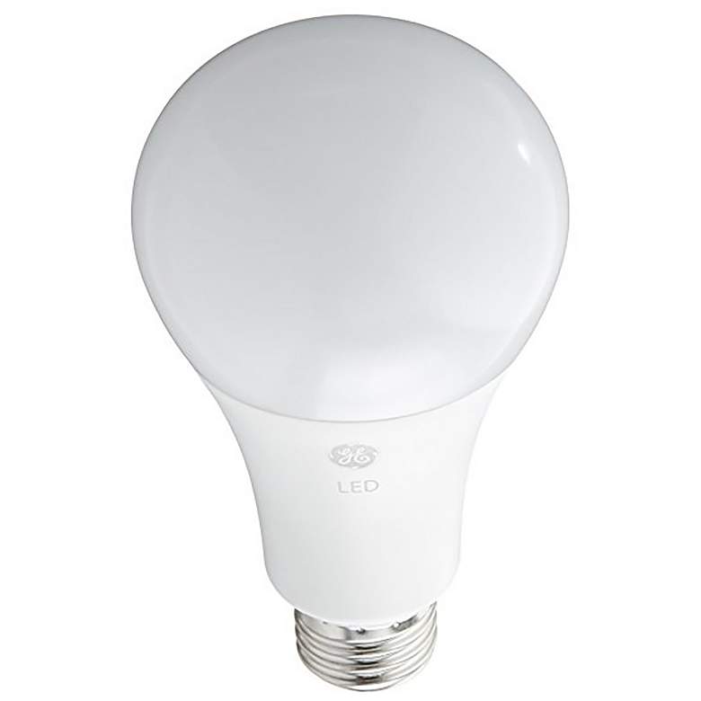 Image 1 75W Equivalent GE Frosted 12 Watt LED Dimmable Standard Bulb