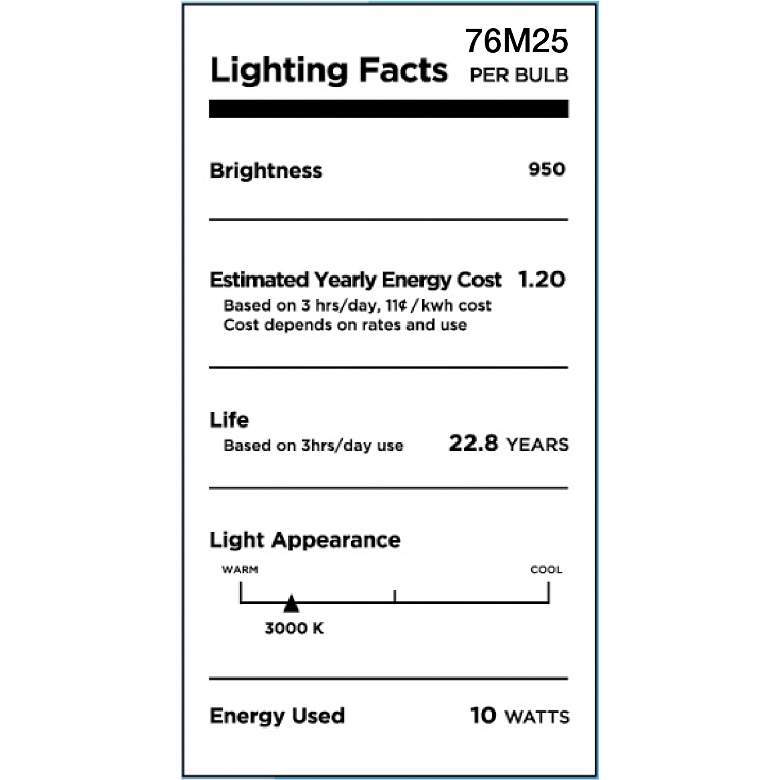 Image 2 75W Equivalent Milky 10W LED Dimmable E26 Base T30 Bulb by Tesler more views