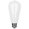 75W Equivalent Milky 8W LED Dimmable Standard Edison Bulb by Tesler