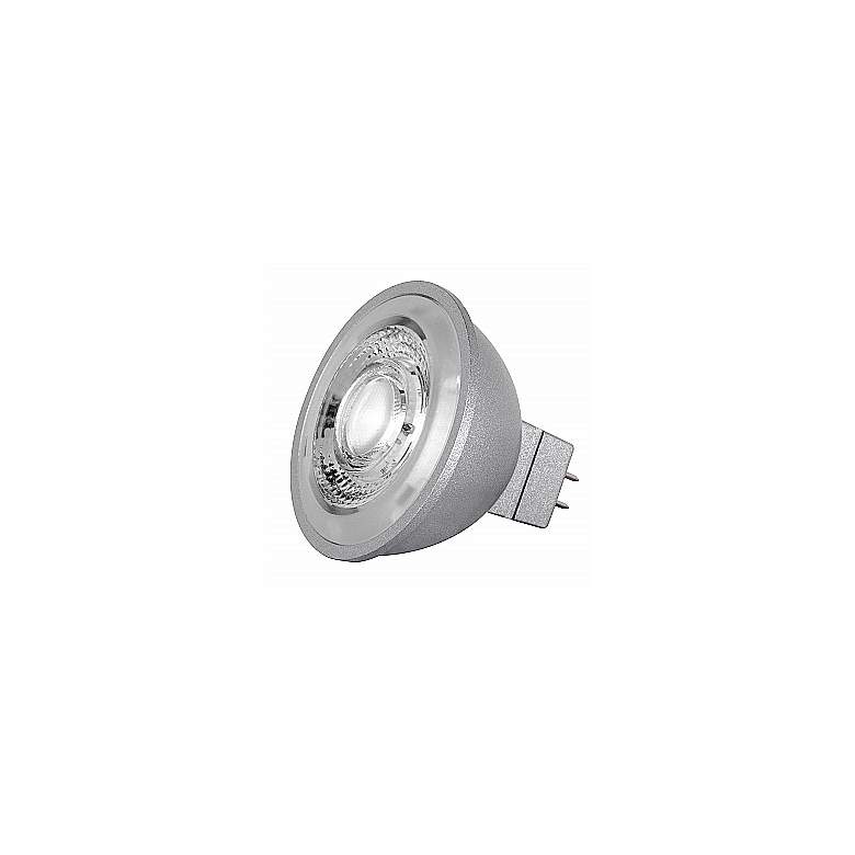 Image 1 75W Equivalent Satco 8 Watt LED Dimmable Bi-Pin MR16 Bulb